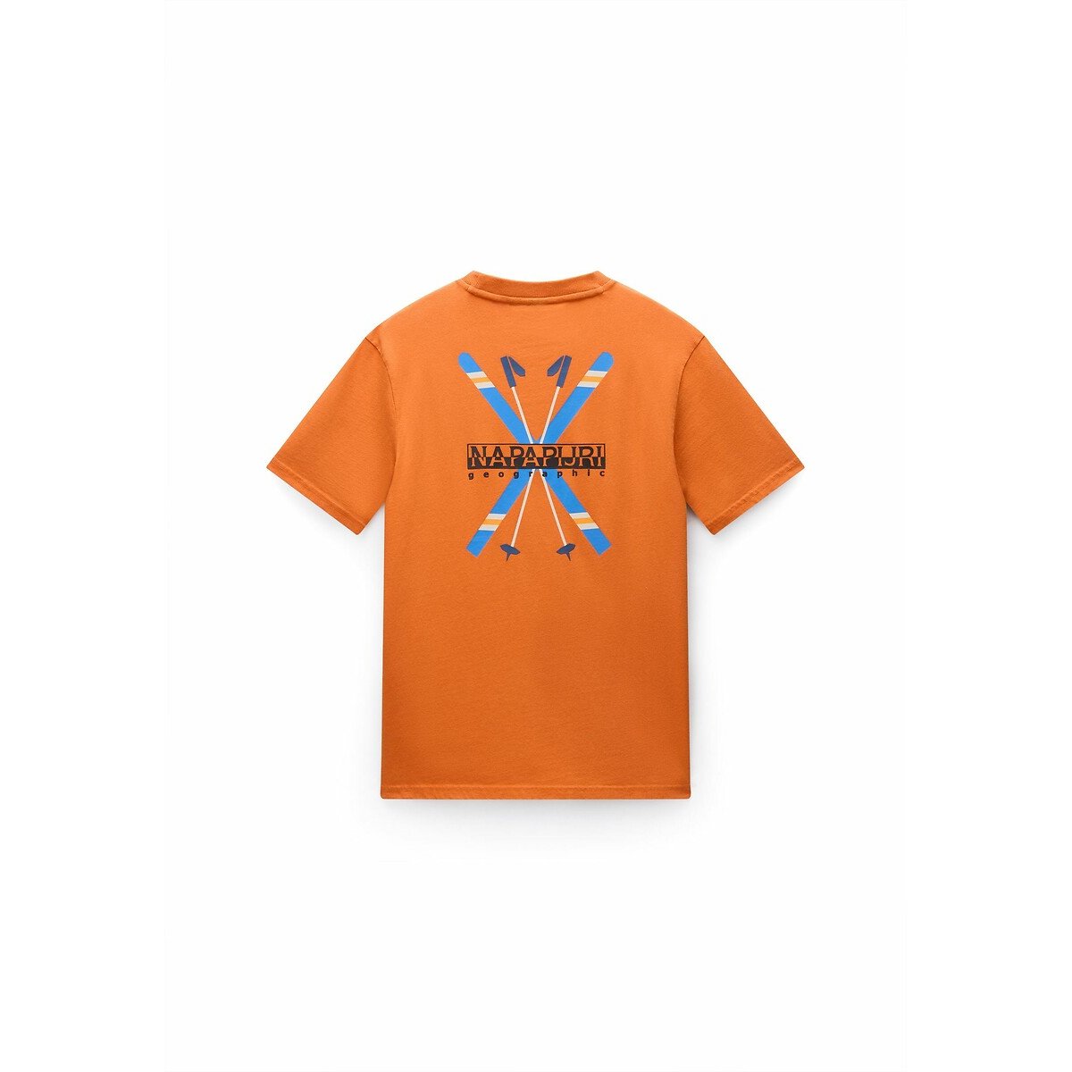 T-shirt manches courtes Fiemme orange, NAPAPIJRI