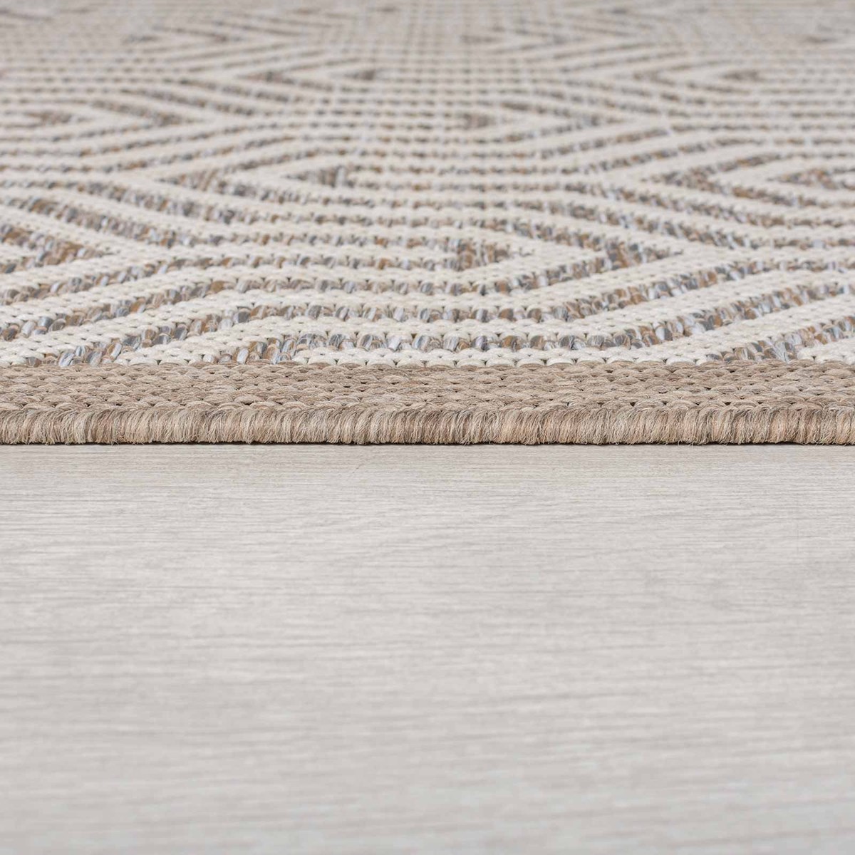 Tapis intérieur extérieur moderne BELLY beige, NOVATREND
