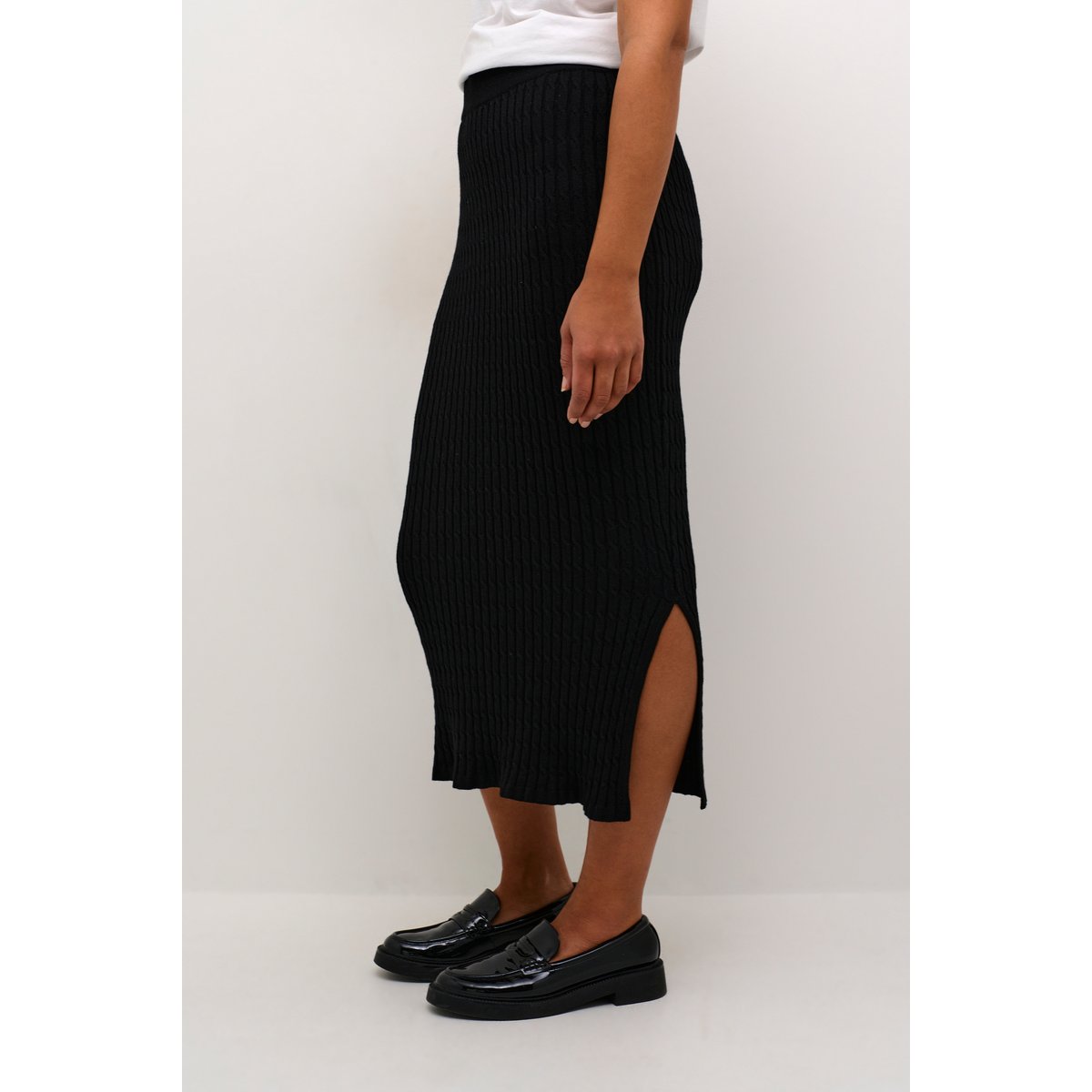 Skirt noir, KAFFE