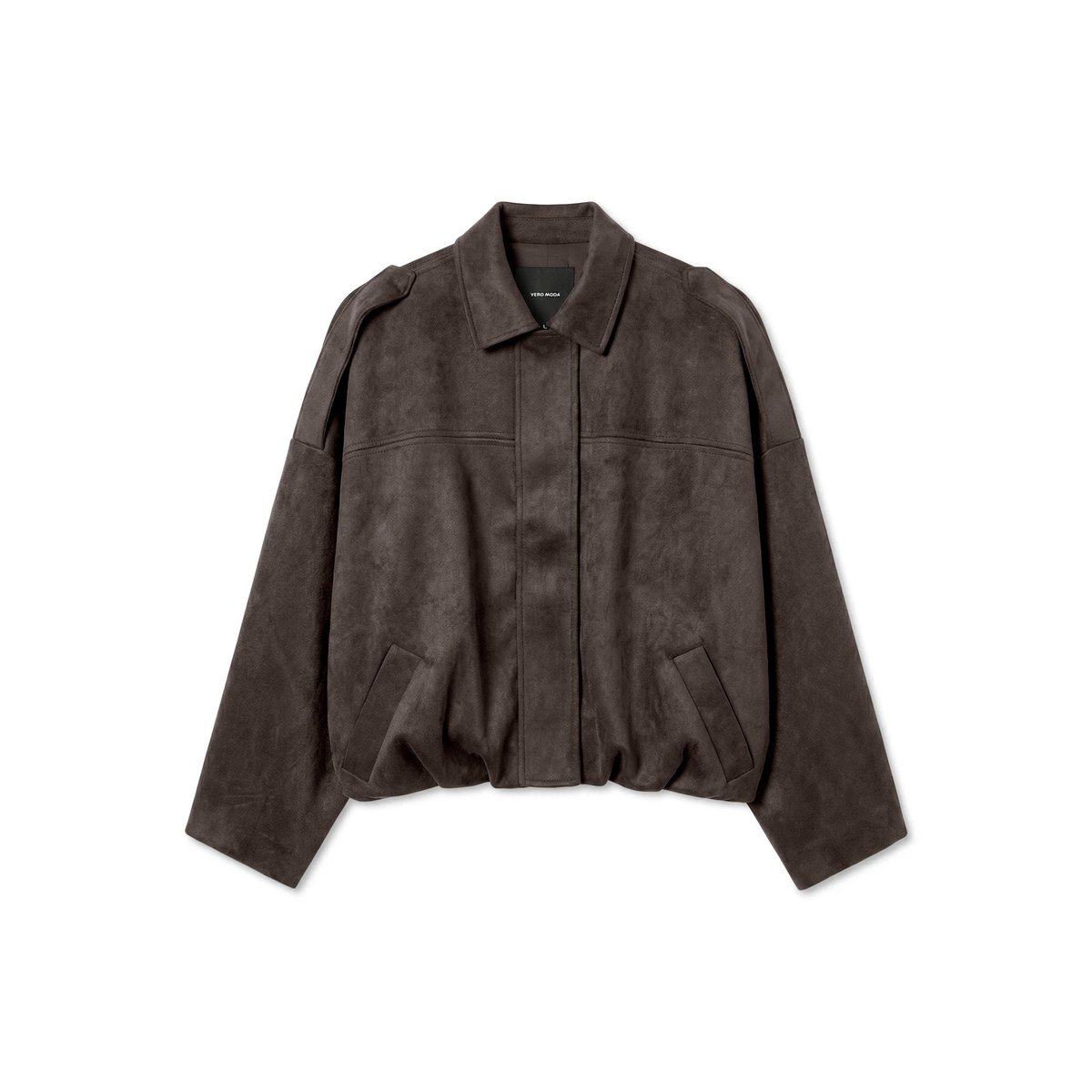 Veste Bomber VMHAZEL Bombers anti-froid marron - seal brown 1, VERO MODA