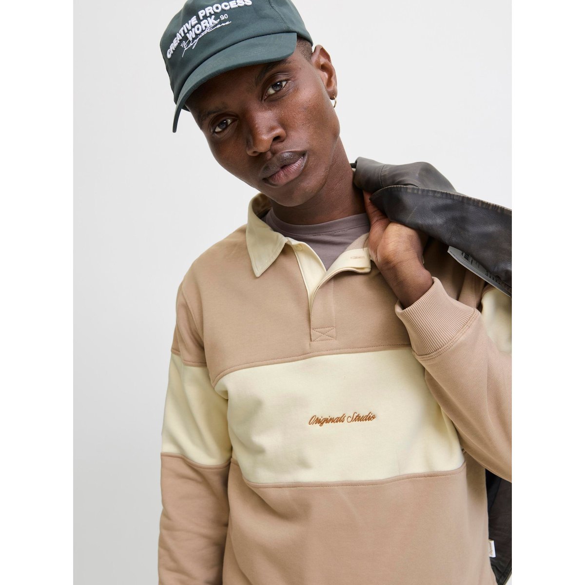 Sweat-Shirt mocha meringue, JACK & JONES