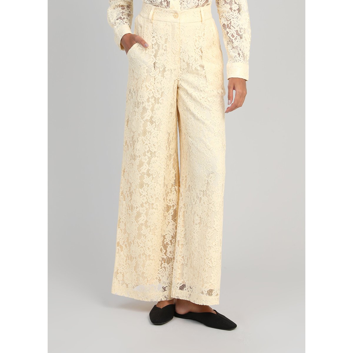 Pantalon PABLOLINA ecru, AN'GE