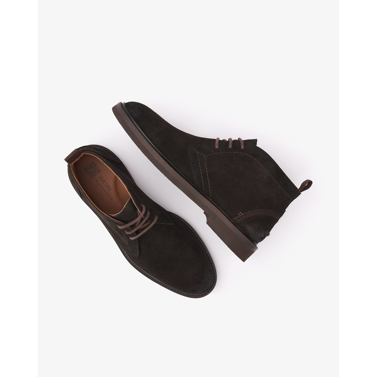 Boots LEWIS MYLES marron café, VIA VAI