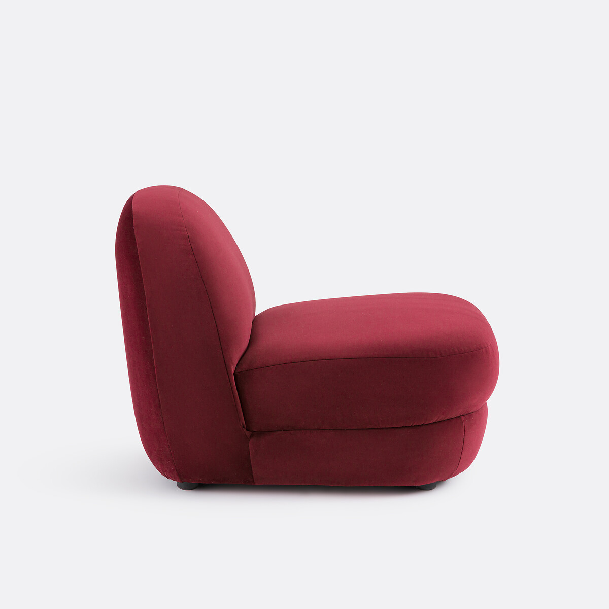 Fauteuil lounge compact, OLTO bordeaux, LA REDOUTE INTERIEURS