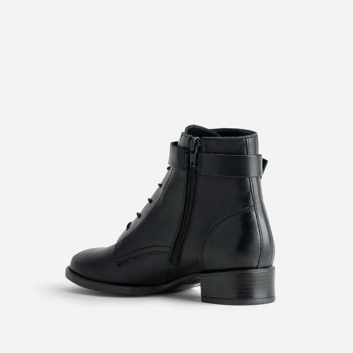 Boots en cuir MURIPA noir, ERAM