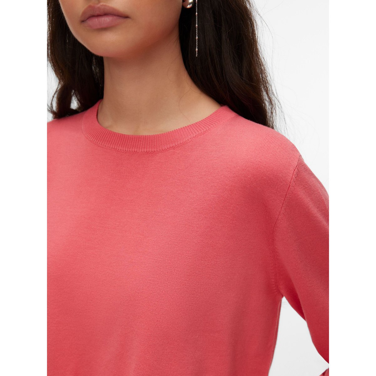 Pull En Maille rose - coral paradise, VERO MODA