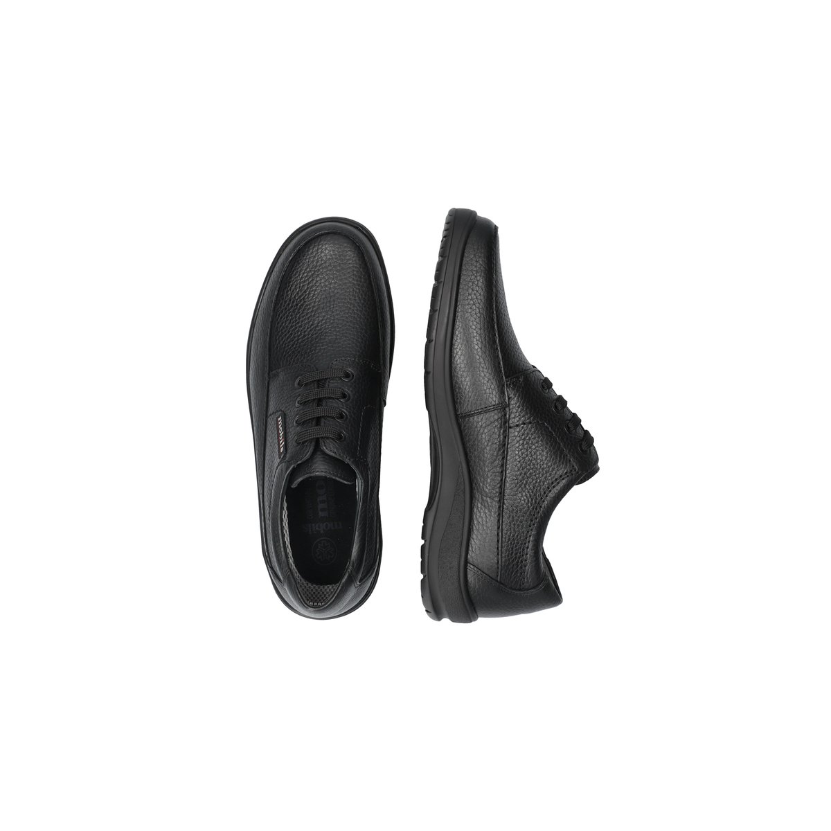 Derbies en cuir EZARD noir 1569, MEPHISTO