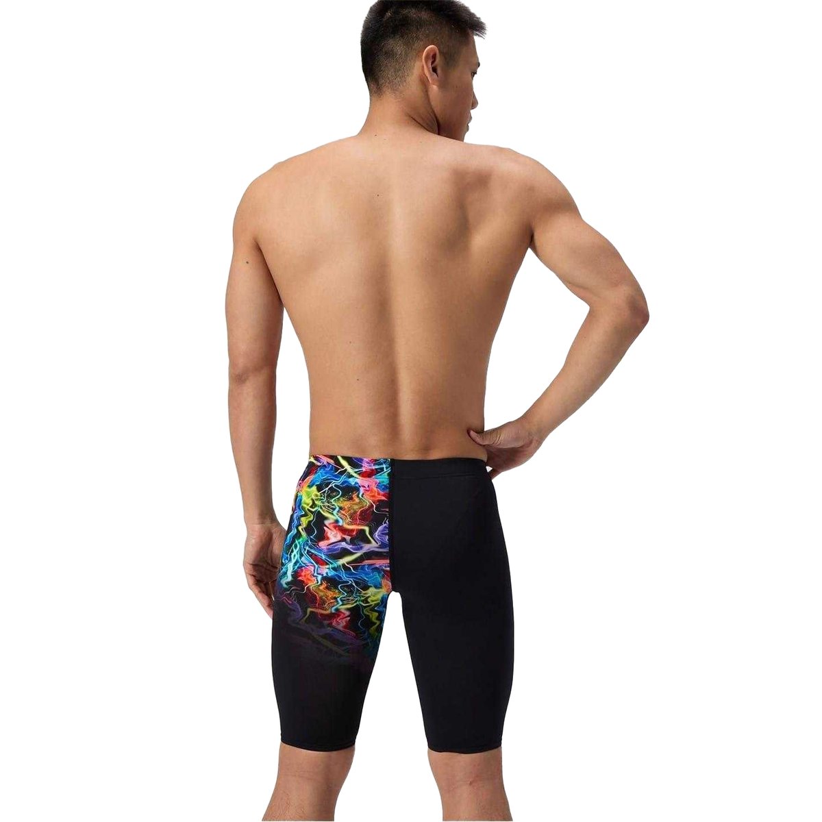 Jammer de natation motif/style imprimé graphique noir, SPEEDO