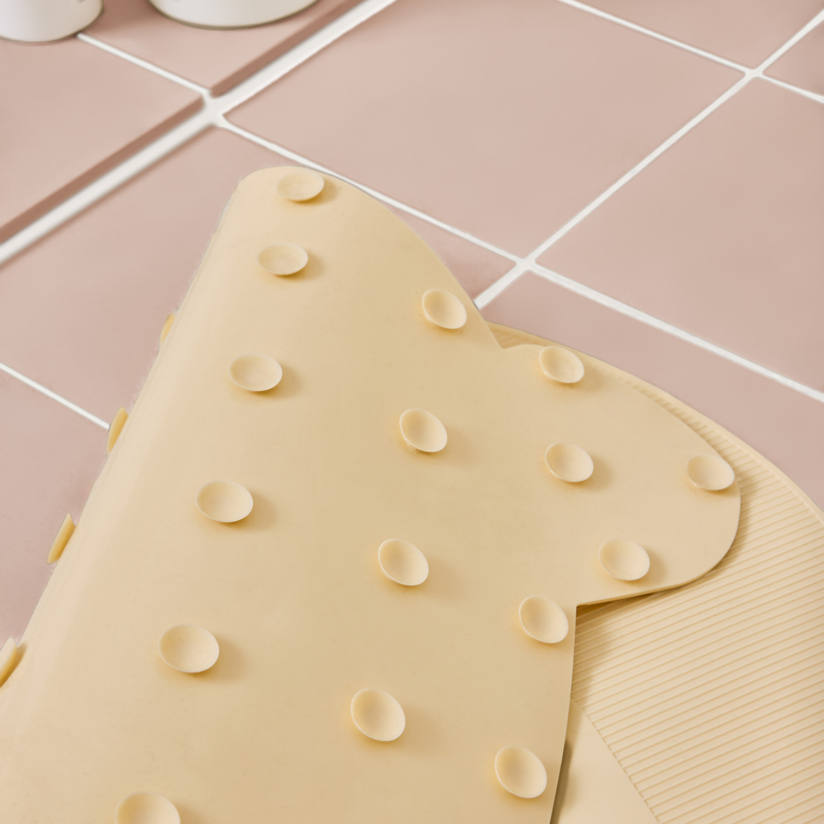 Tapis de bain en silicone MINI beige, OYOY LIVING DESIGN
