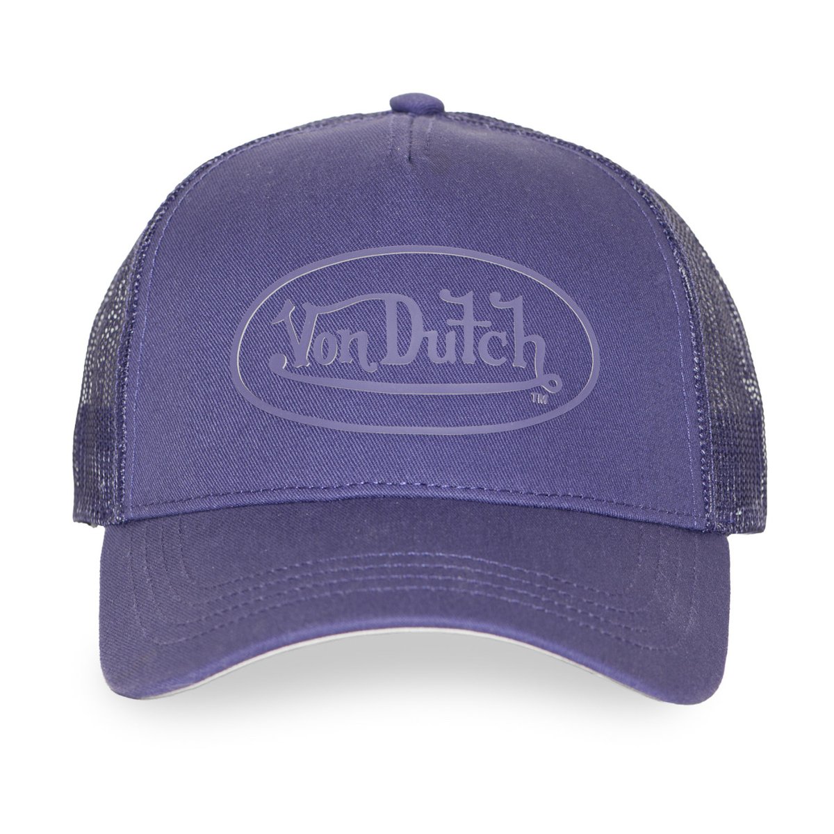 Casquette Trucker Log violet/jaune, VON DUTCH
