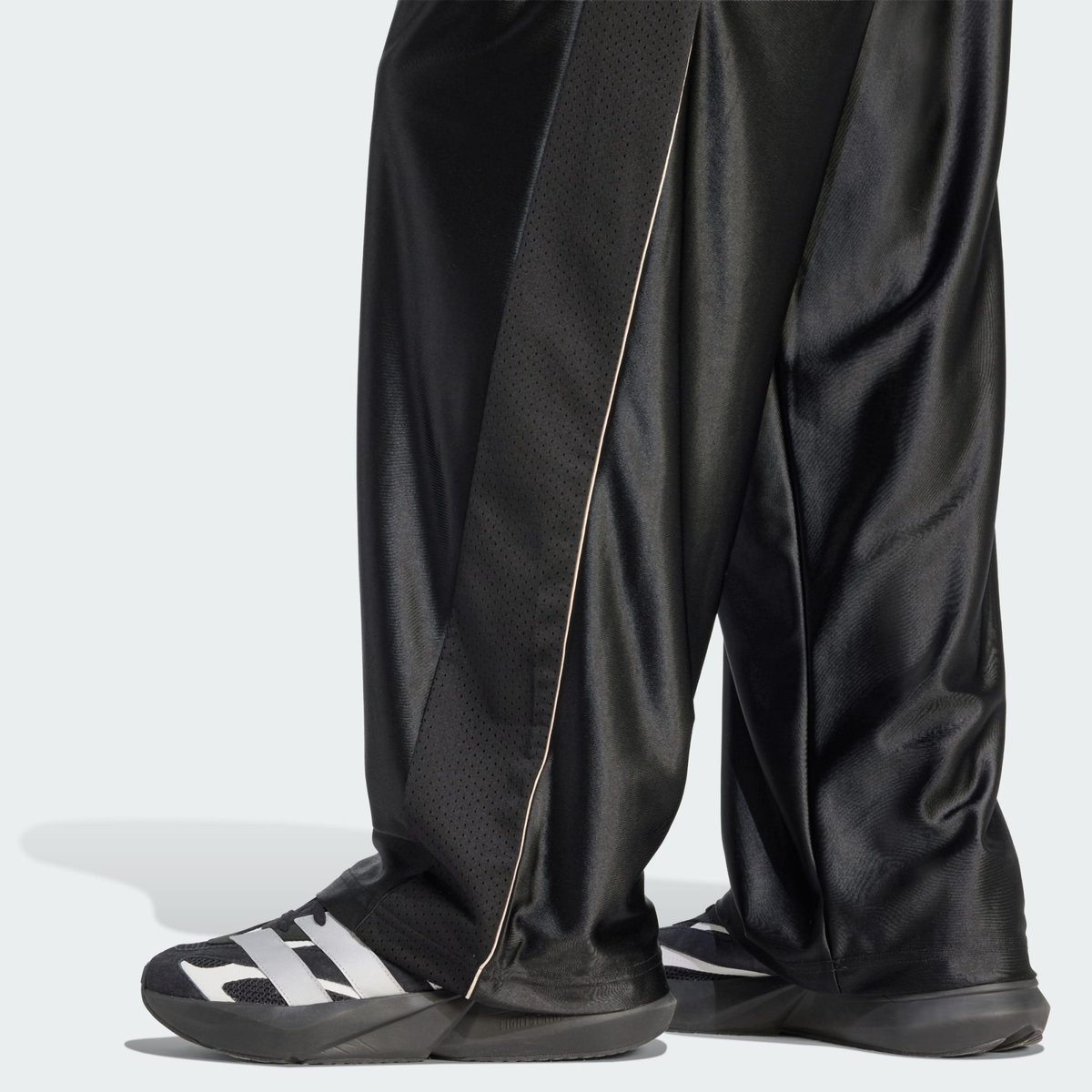 Pantalon Maille Brillante Stadium Pantalon Maille Brillante Stadium black / crystal linen / off white, ADIDAS SPORTSWEAR