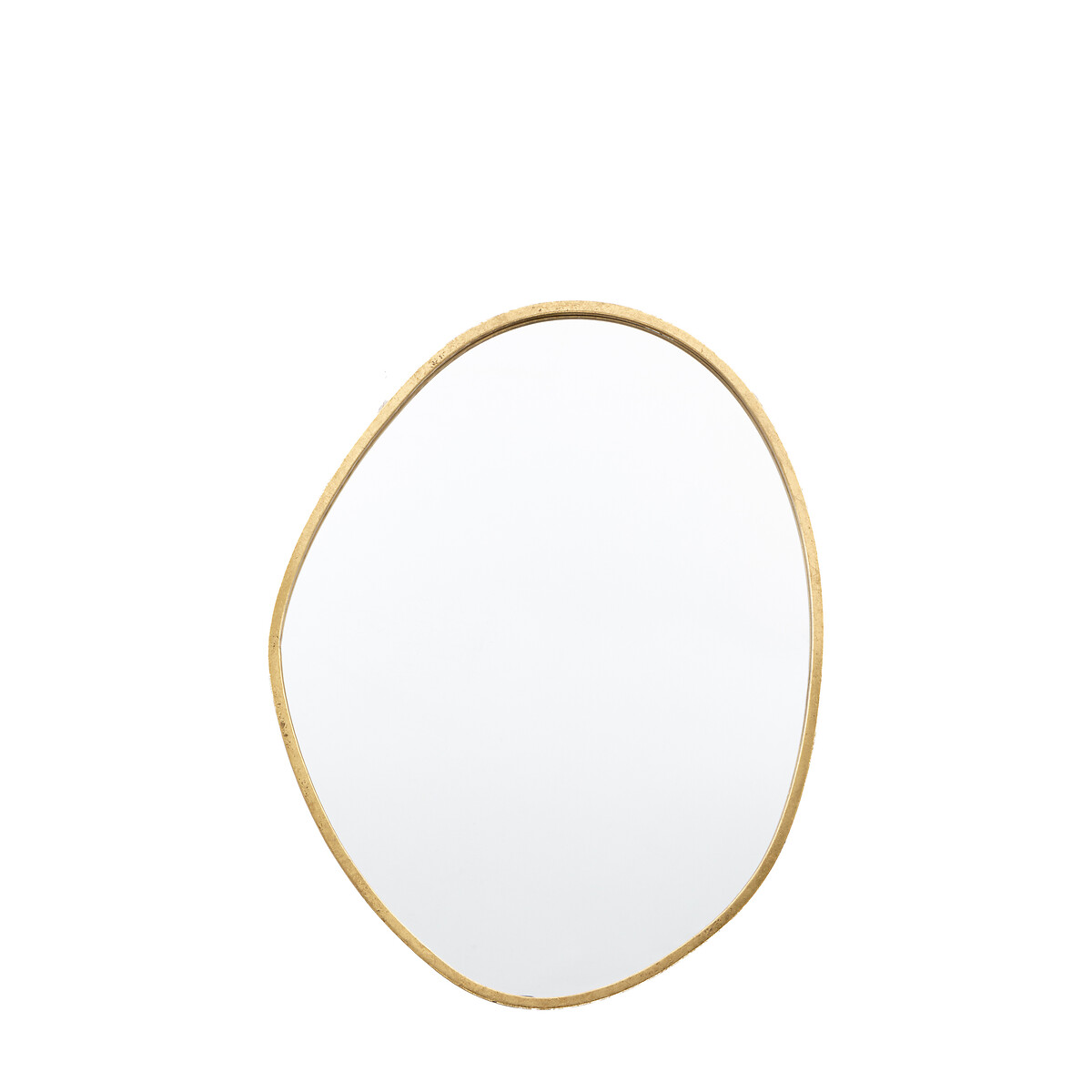 90cm Chatten Organic Shaped Mirror in Gold gold-coloured, ÉDITÉ