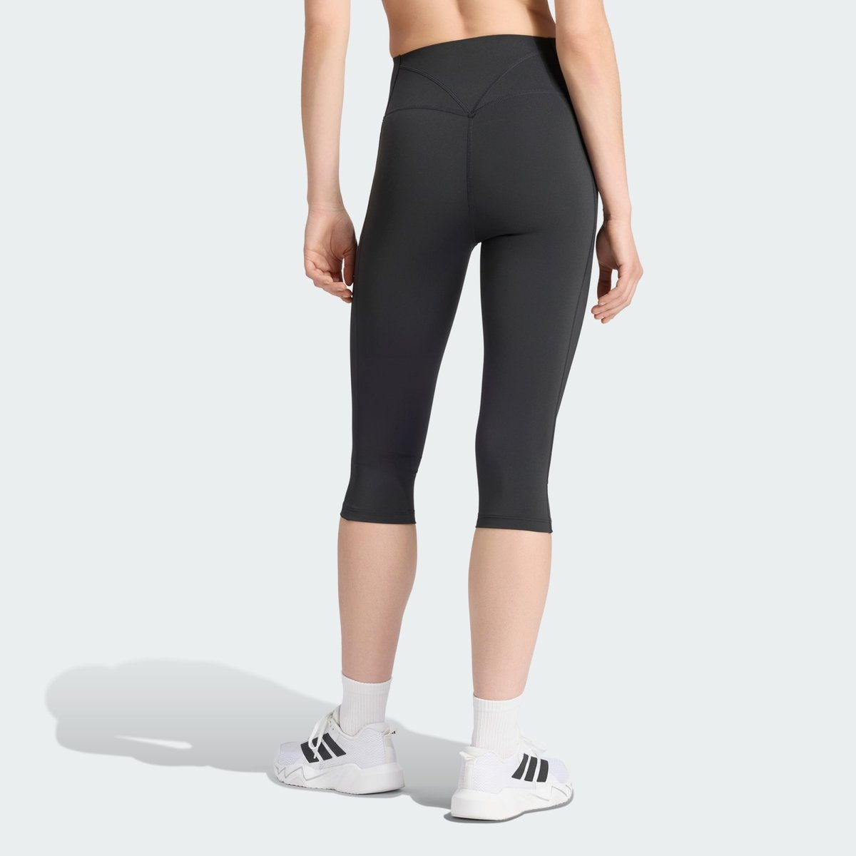 Legging Capri D’entraînement Optime Contour Legging Capri D’entraînement Optime Contour black, adidas Performance