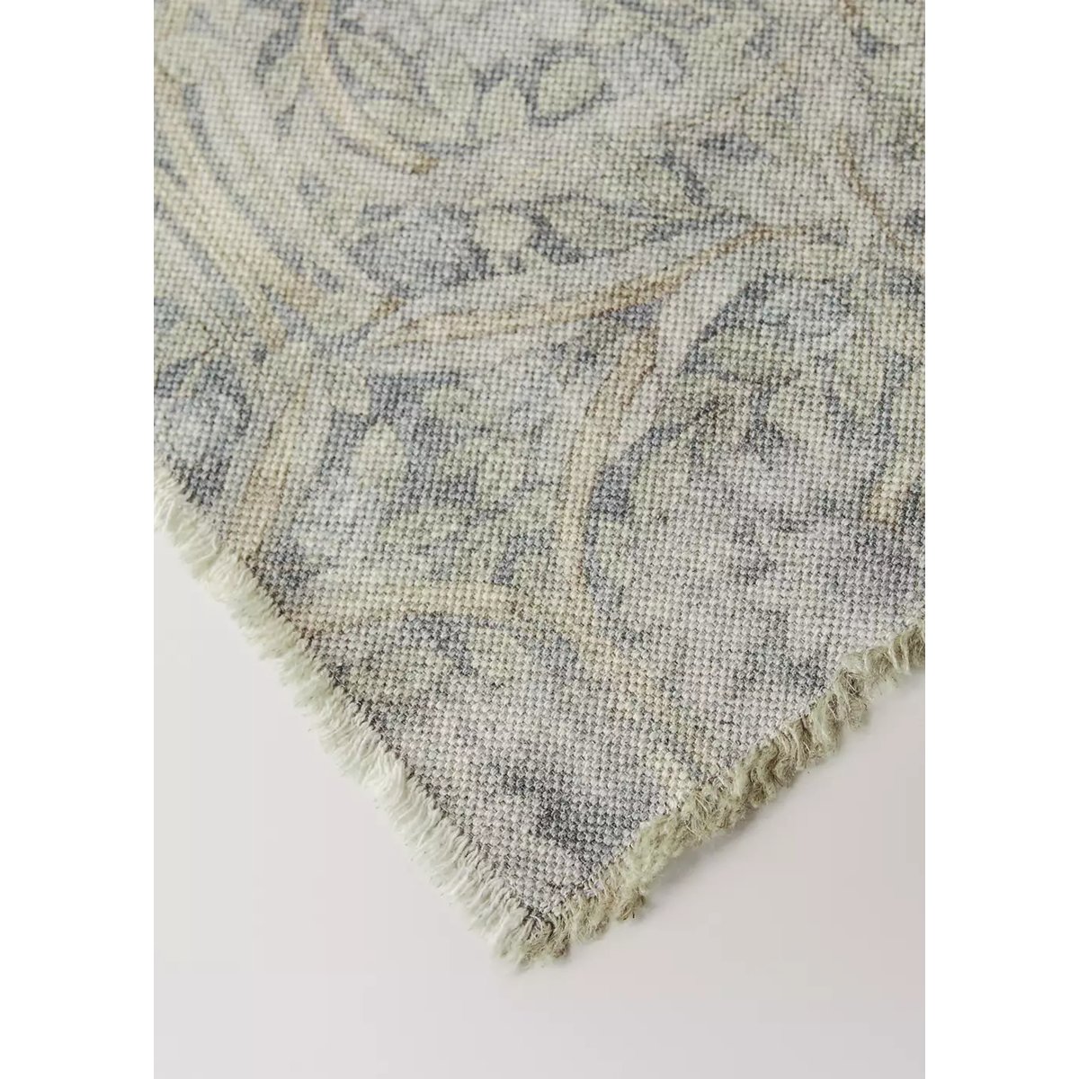 Set de table en coton et lin imprimé fleuri 40x60 cm bleu, MANGO HOME