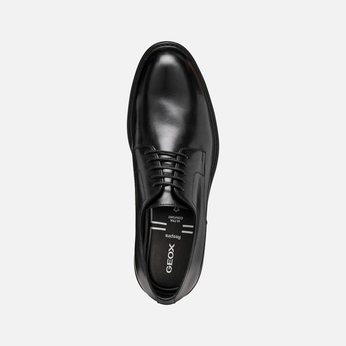 Derbies U WALK PLEASURE B noir, GEOX