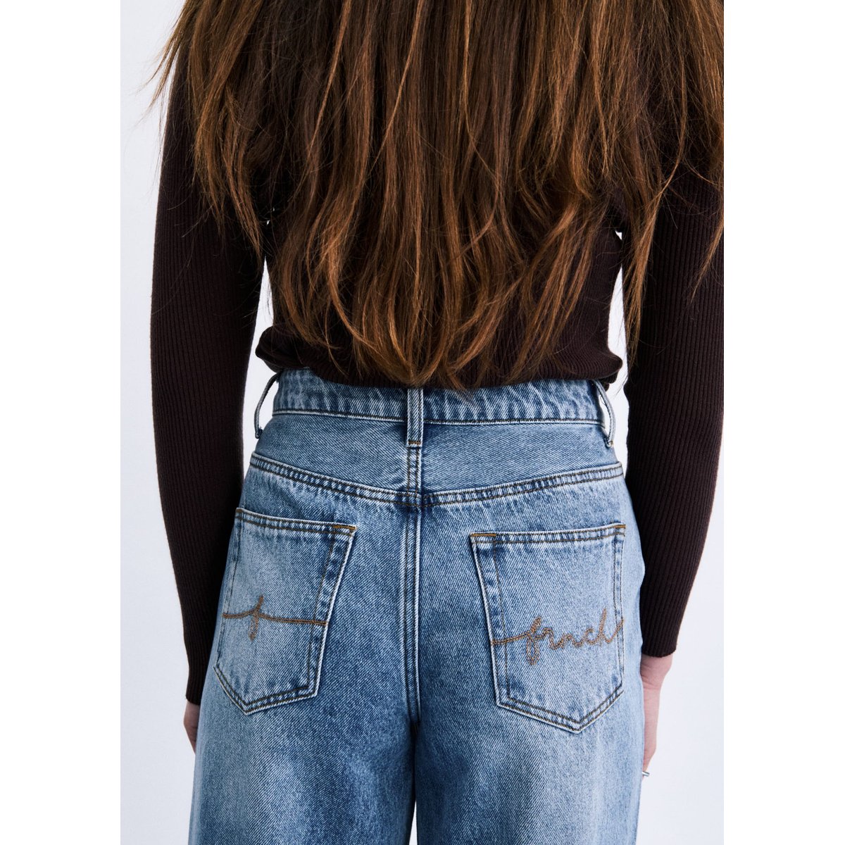 Jean Ossa en coton OSSA bleu jean, FRNCH