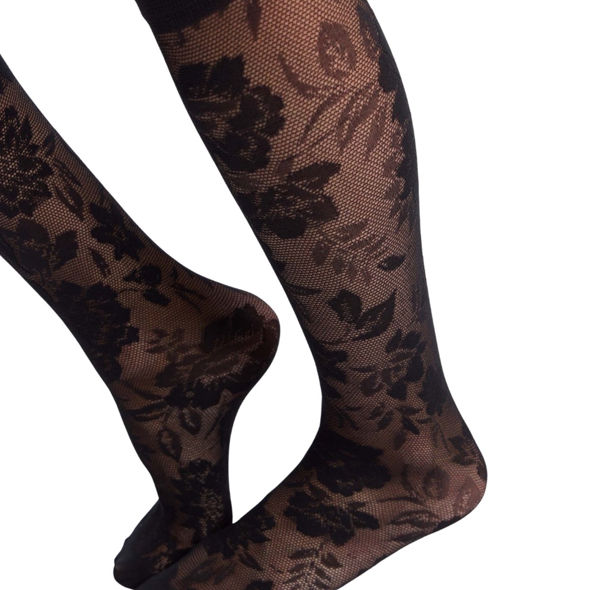 Mi-bas dentelle Style noir, DIM