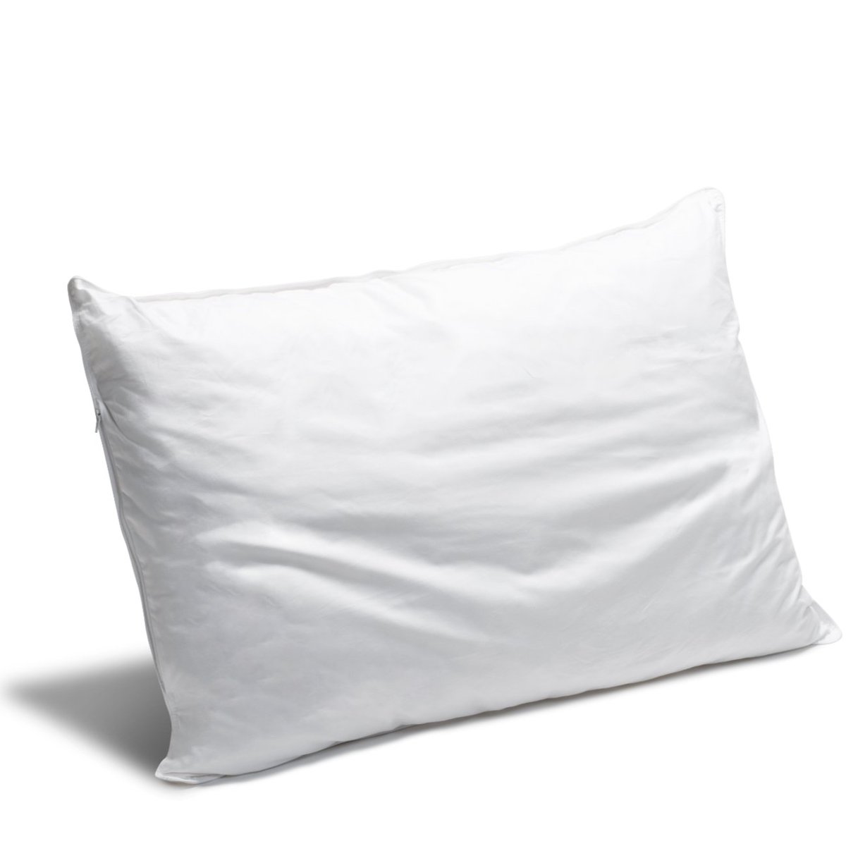 Oreiller Ferme et respirant ALASKA blanc, BLEU CALIN