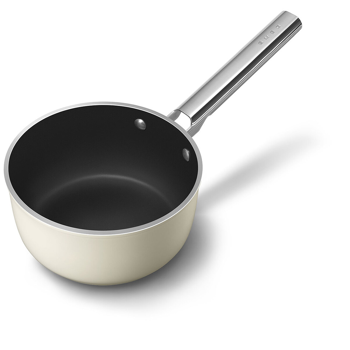 Tacho antiaderente, 20cm, SMEG creme, SMEG