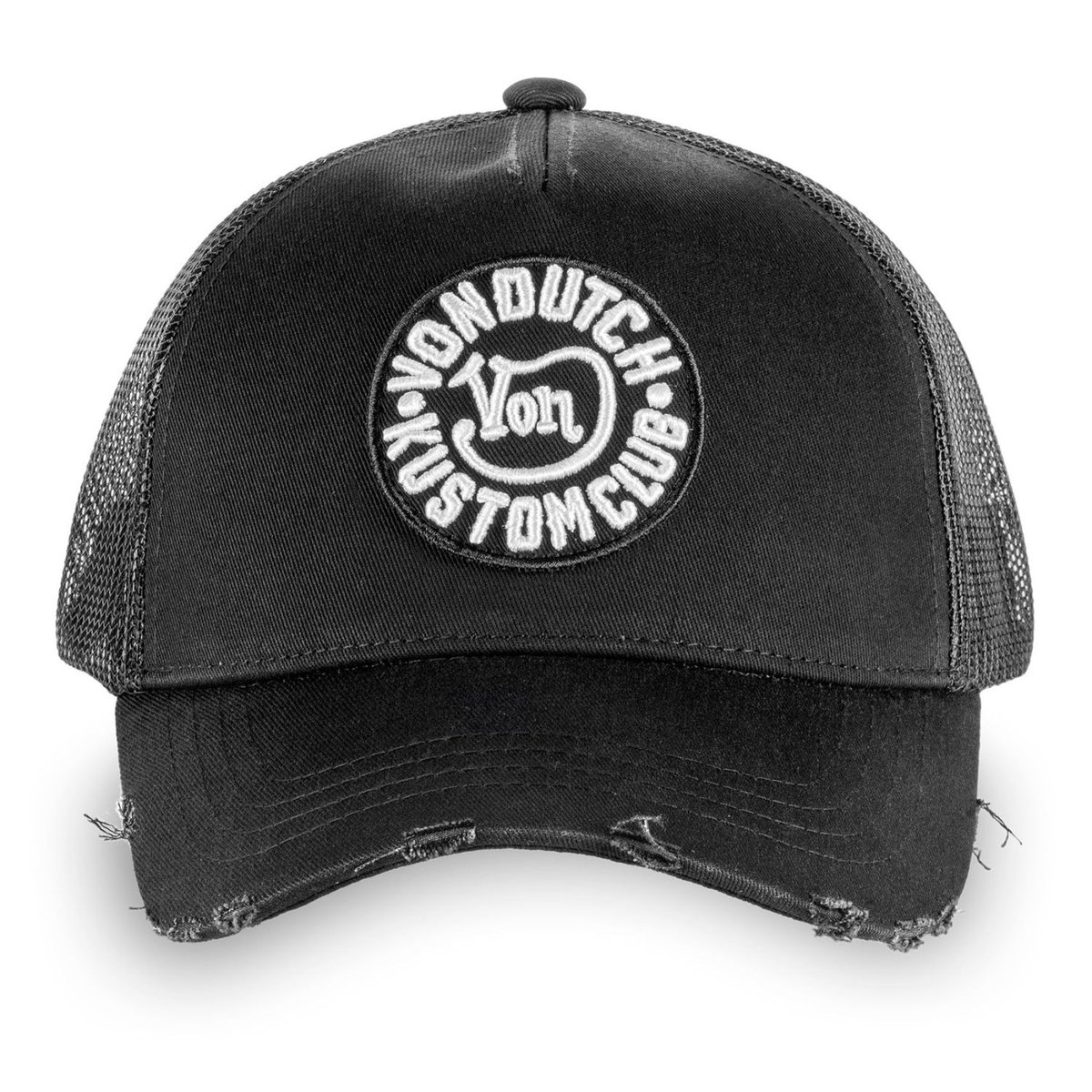 Casquette Baseball filet Kustom Klub noir, VON DUTCH