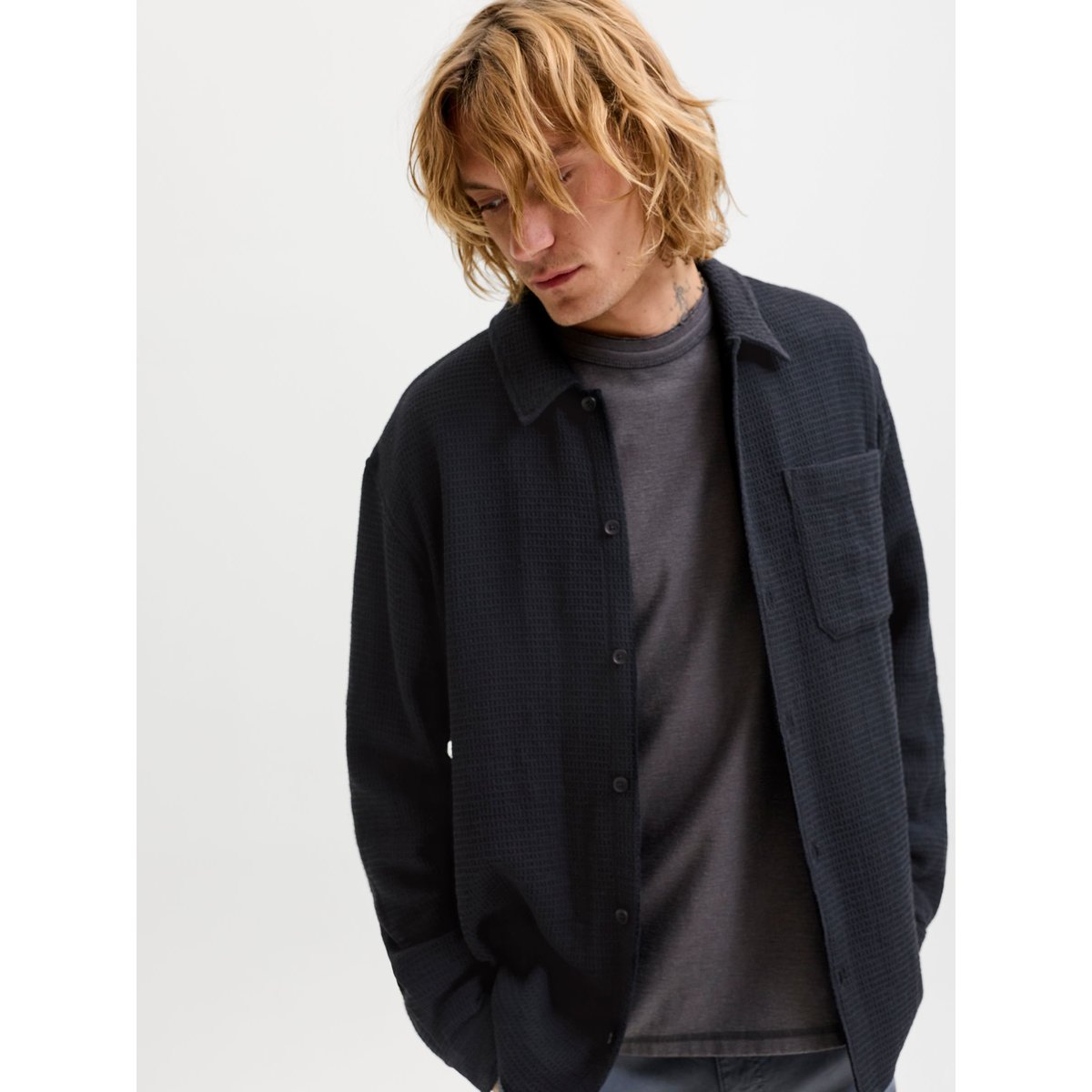 Chemise black 1, JACK & JONES