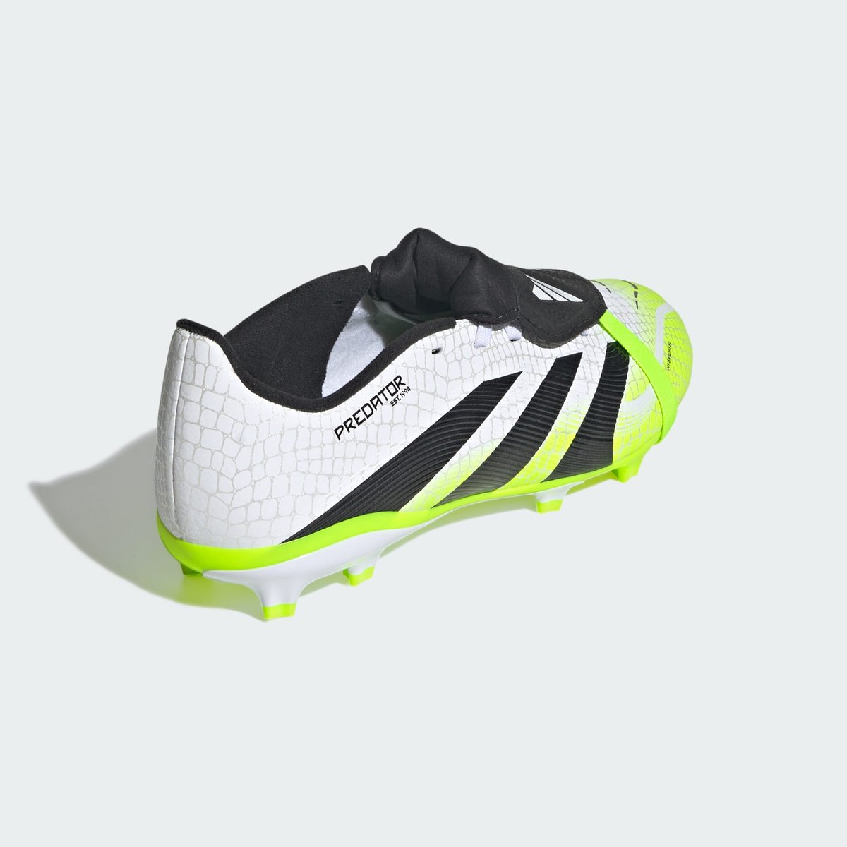 Chaussure Predator League Languette Rabattable Terrain Souple / Multi-Surfaces cloud white / core black / lucid lemon, adidas Performance