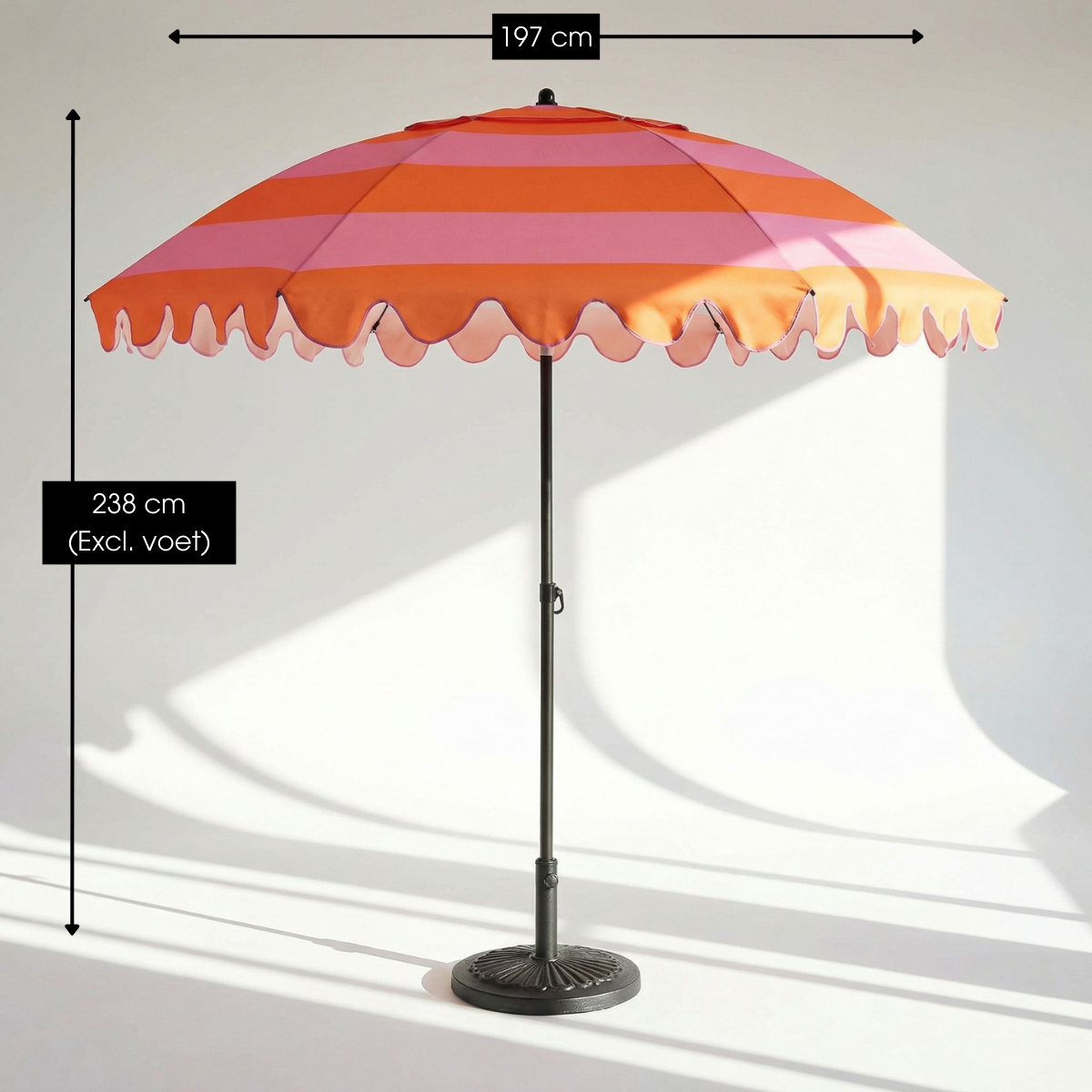 Parasol orange, MICA DECORATIONS