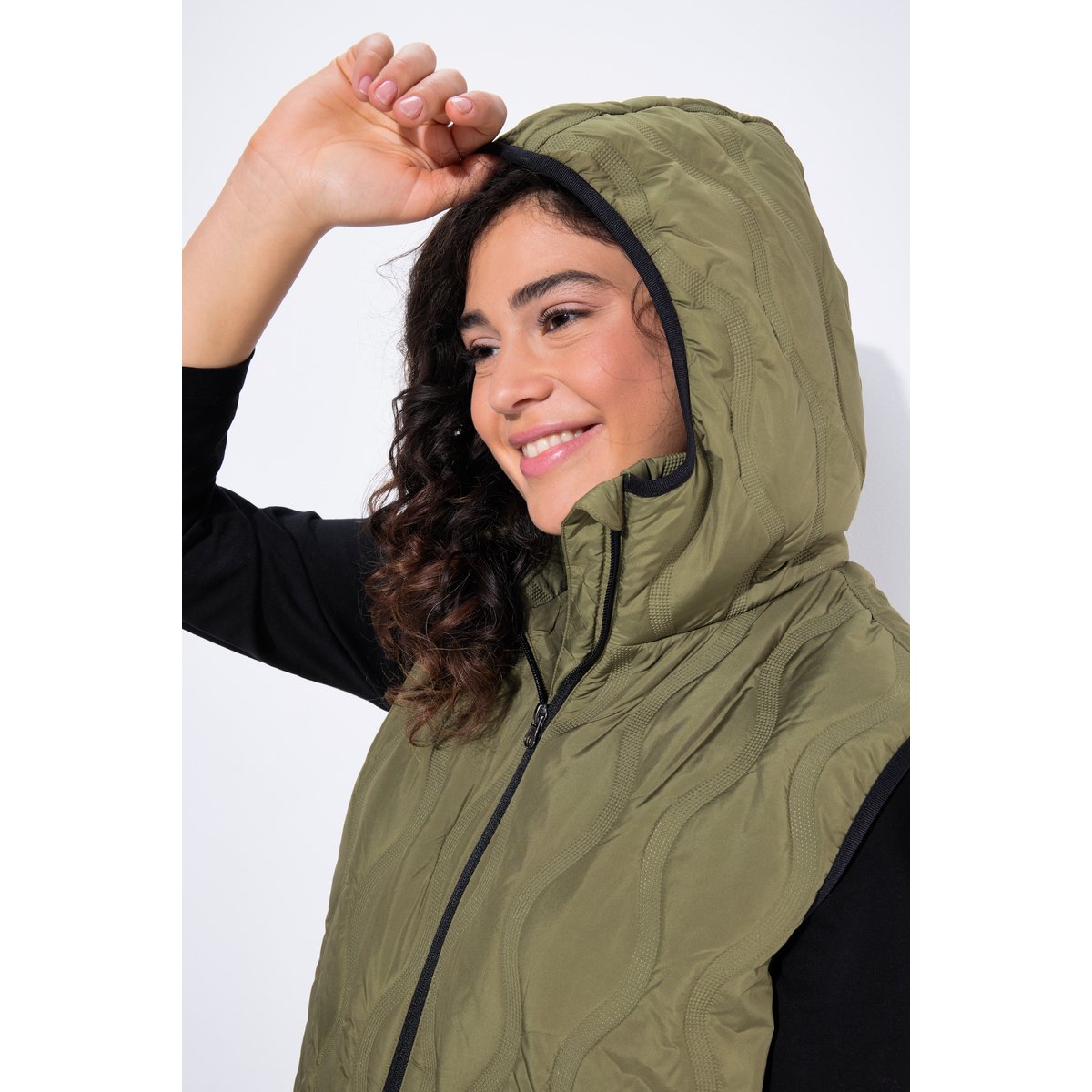 Doudoune sans manches HYPRAR vert mousse, ULLA POPKEN