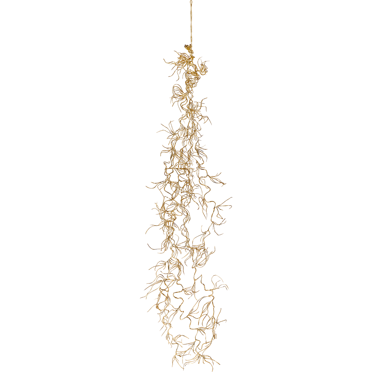 Guirlande de racines artificielle effet métallique H82 doré, SIA DECO