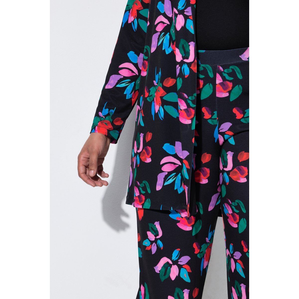 Veste en jersey noir, ULLA POPKEN