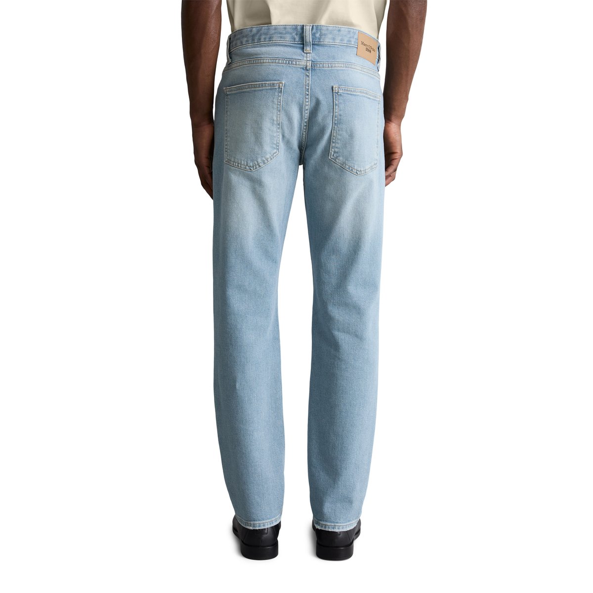 Jeans modèle Vidar slim en mélange de coton bio bleu clair, MARC O’POLO DENIM