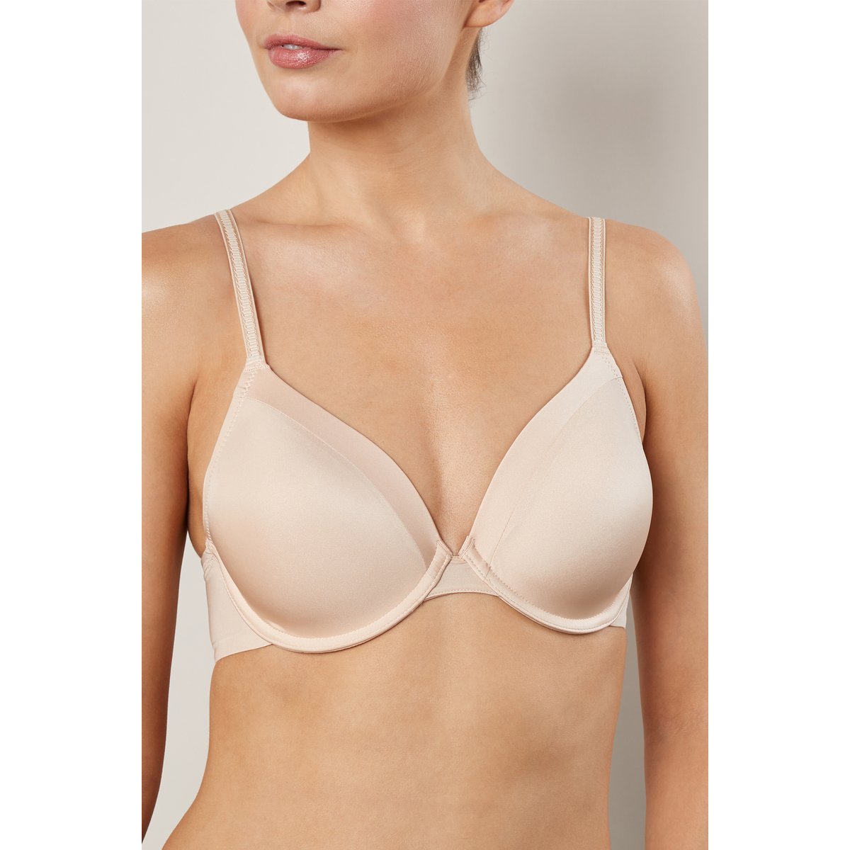 Soutien-gorge lot de 2 lissant à tasses chair, NEXT