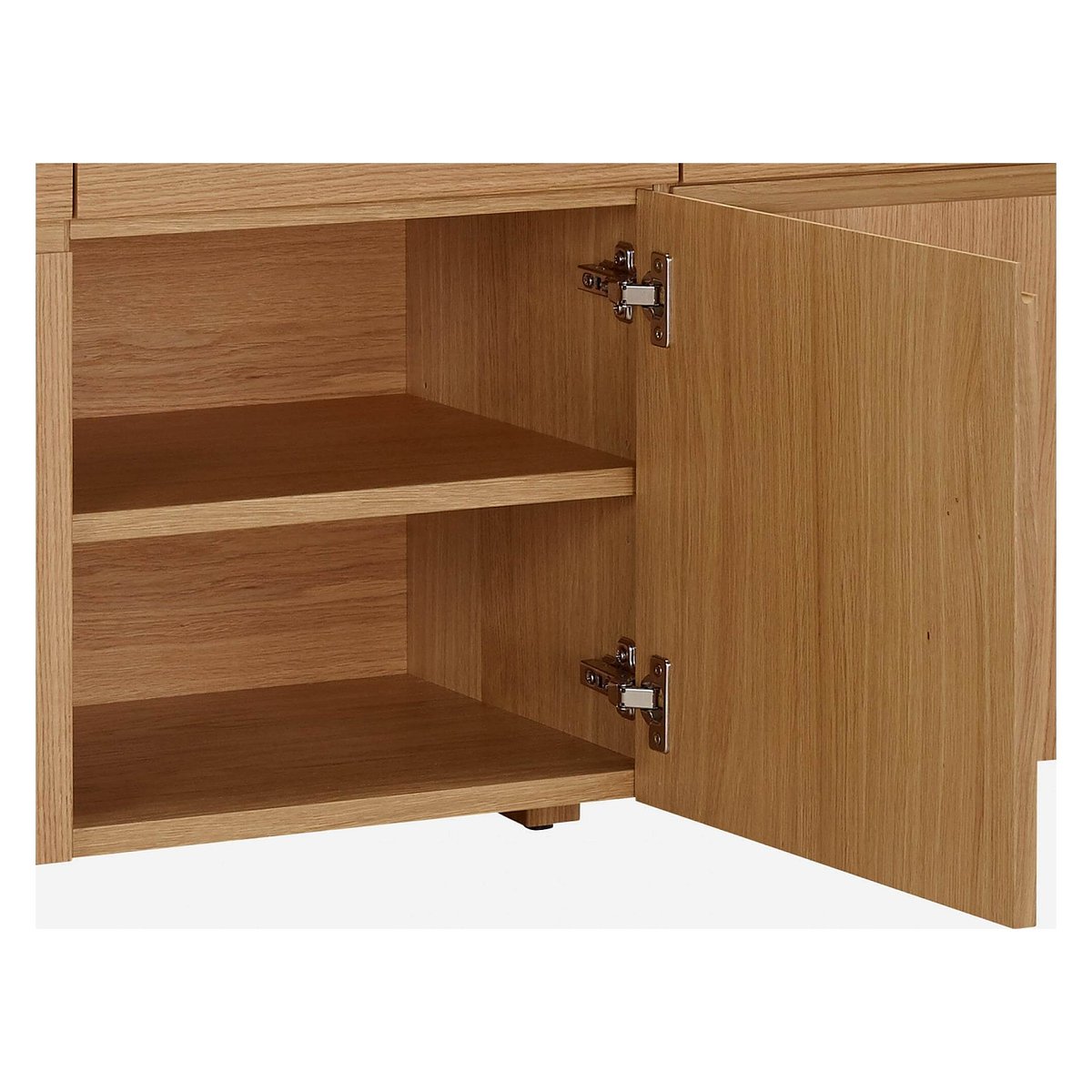 Buffet bois IVOINE naturel clair, HABITAT