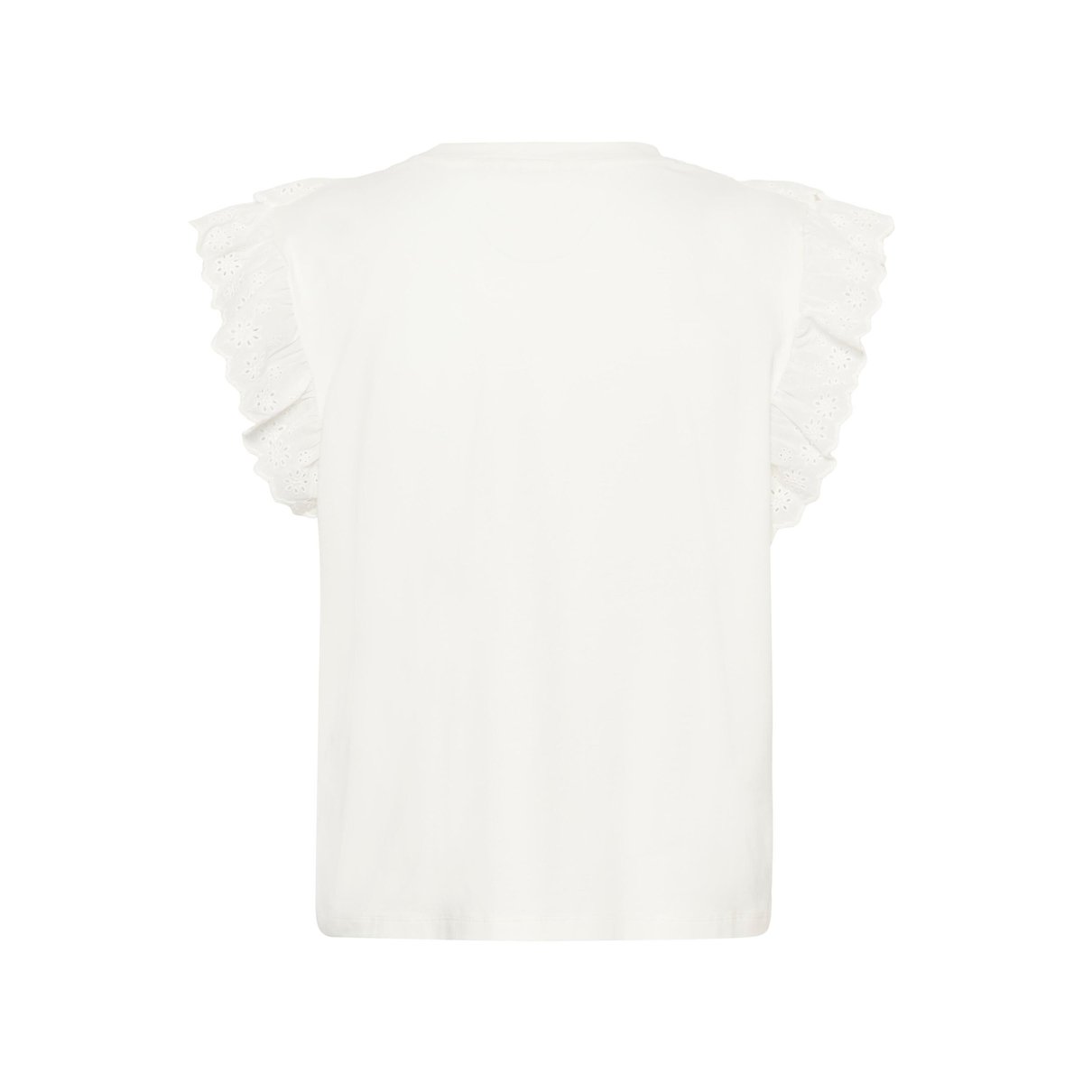 T-shirt à manches courtes blanc spring gardenia, CULTURE