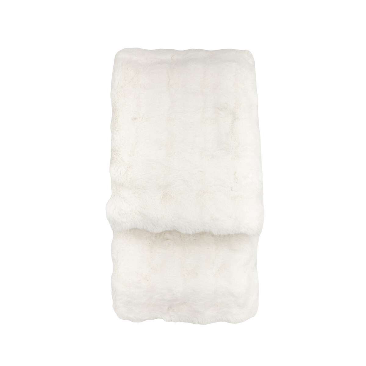 Marshmallow Rabbit Faux Fur Throw cream, ÉDITÉ