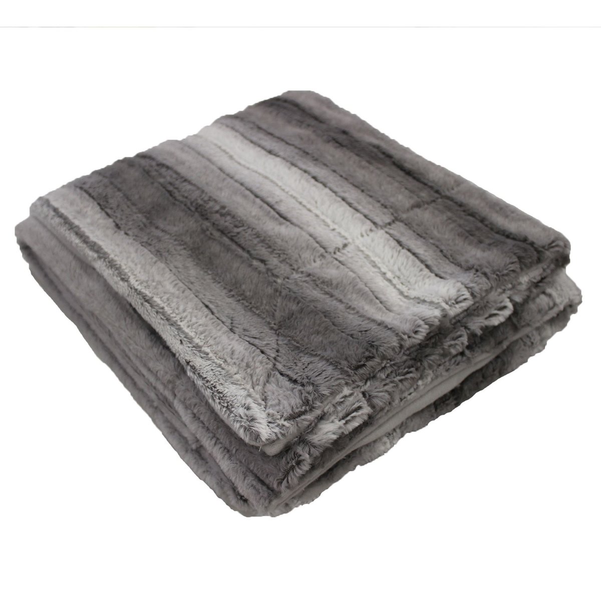 Plaid a poils Noli gris, EDEN
