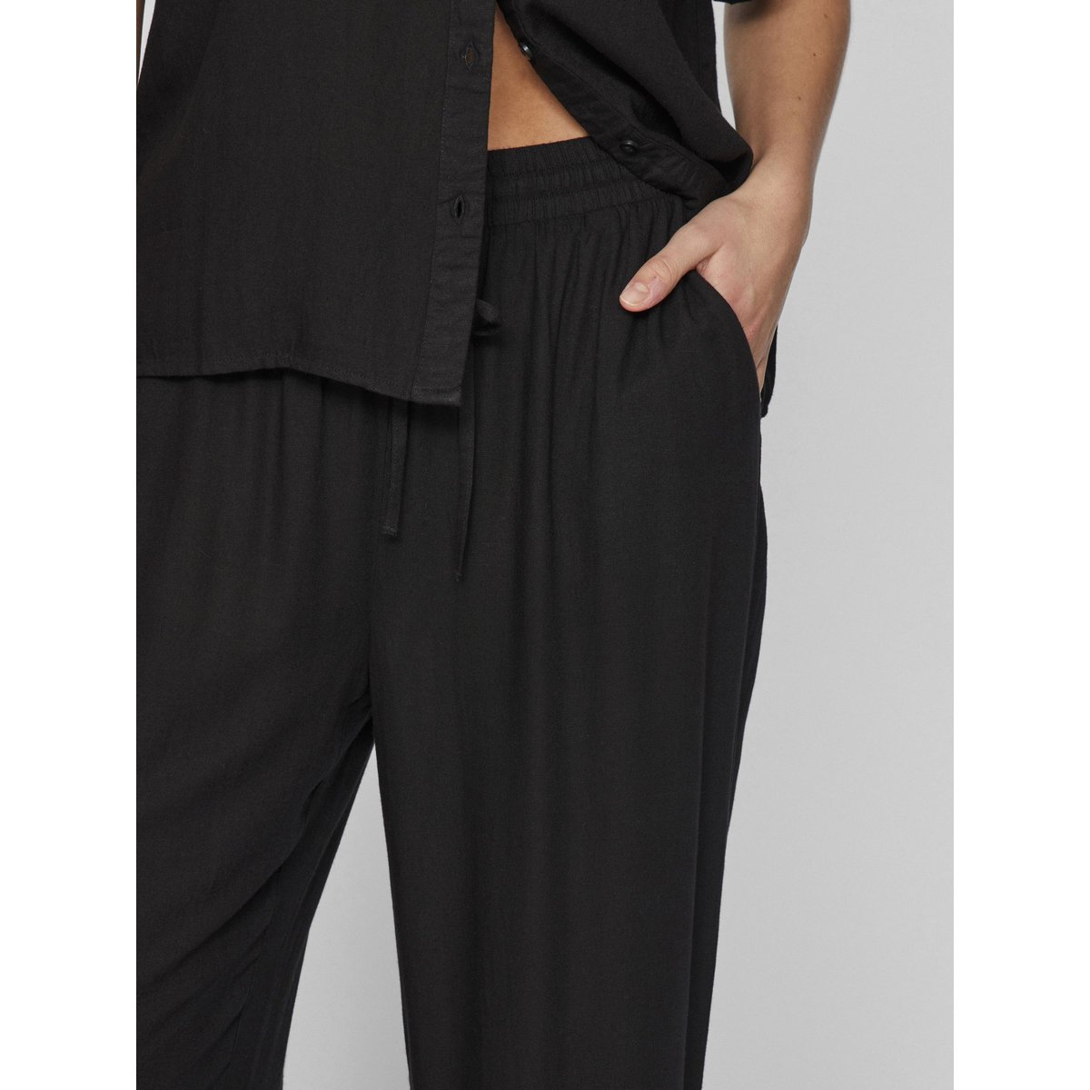 Pantalon noir - black, VILA