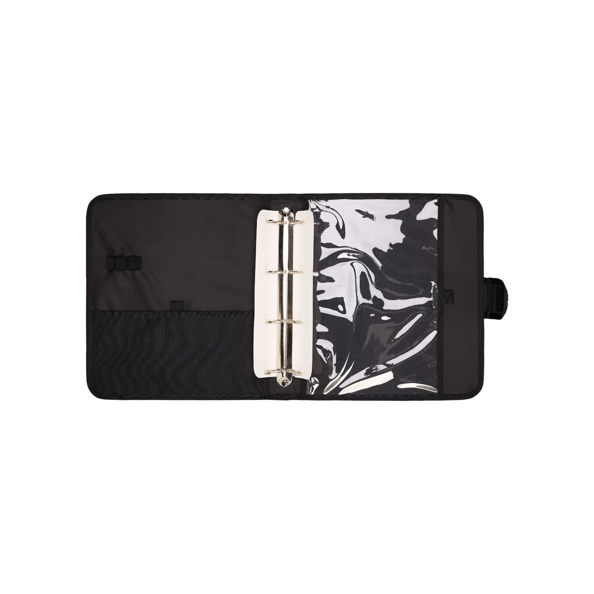 Classeur à quatre anneaux WHAT A DAY. noir anthracite wind swept floral, ROXY