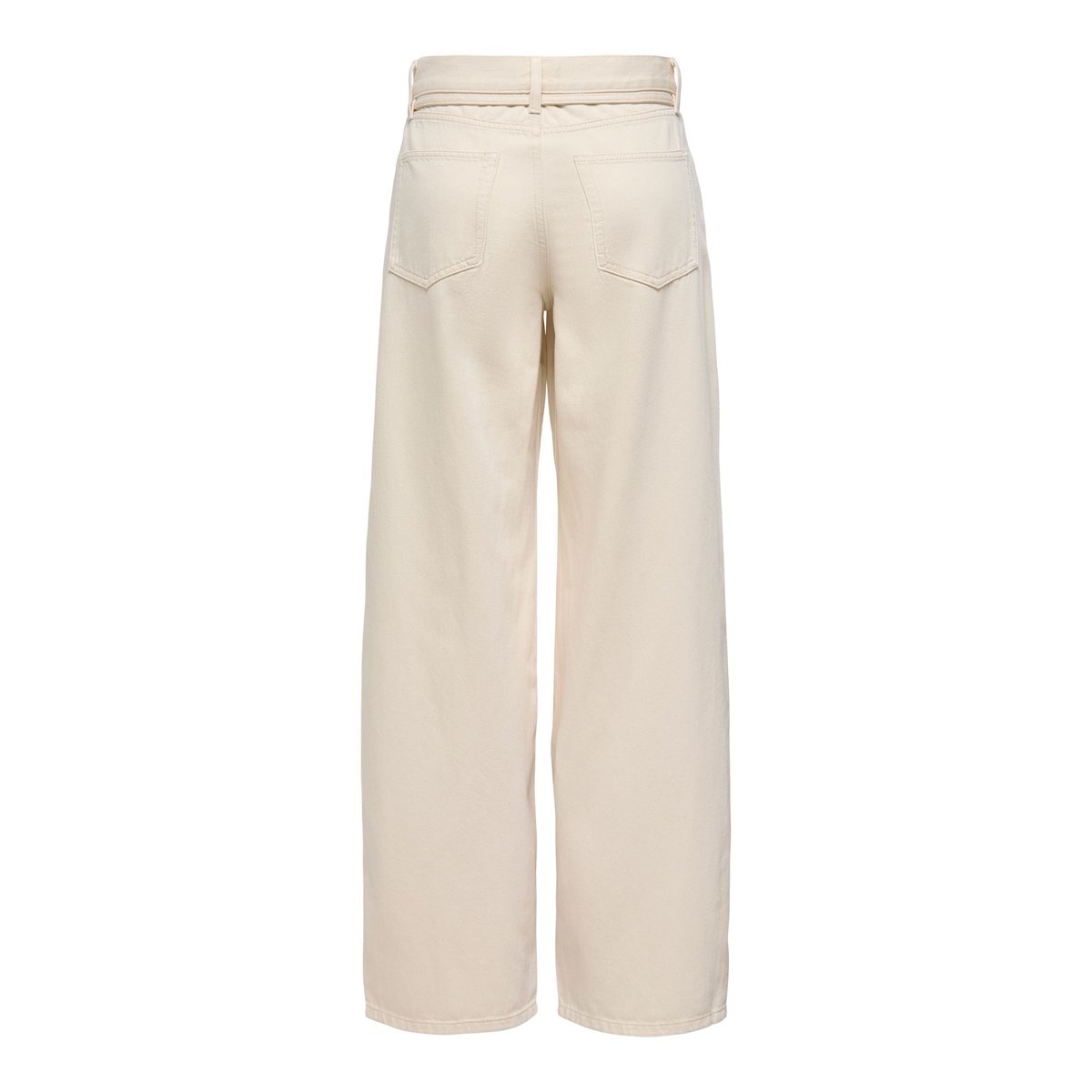 Jean Coupe Droite blanche - ecru 1, ONLY