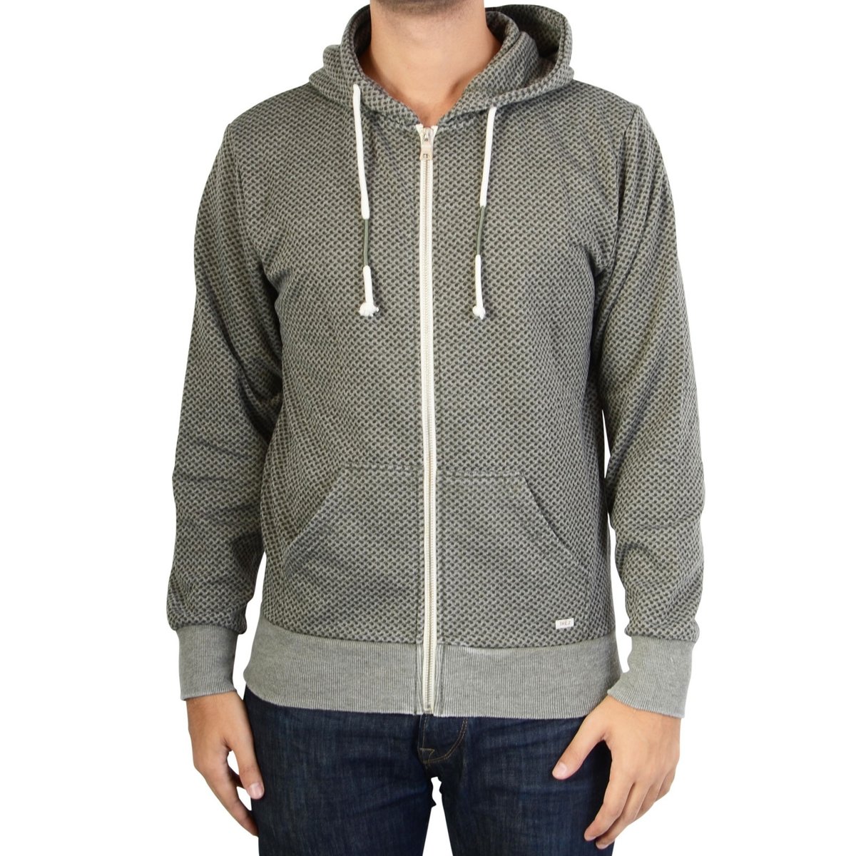 Sweat Capuche Fede2-fbp gris, TREZ