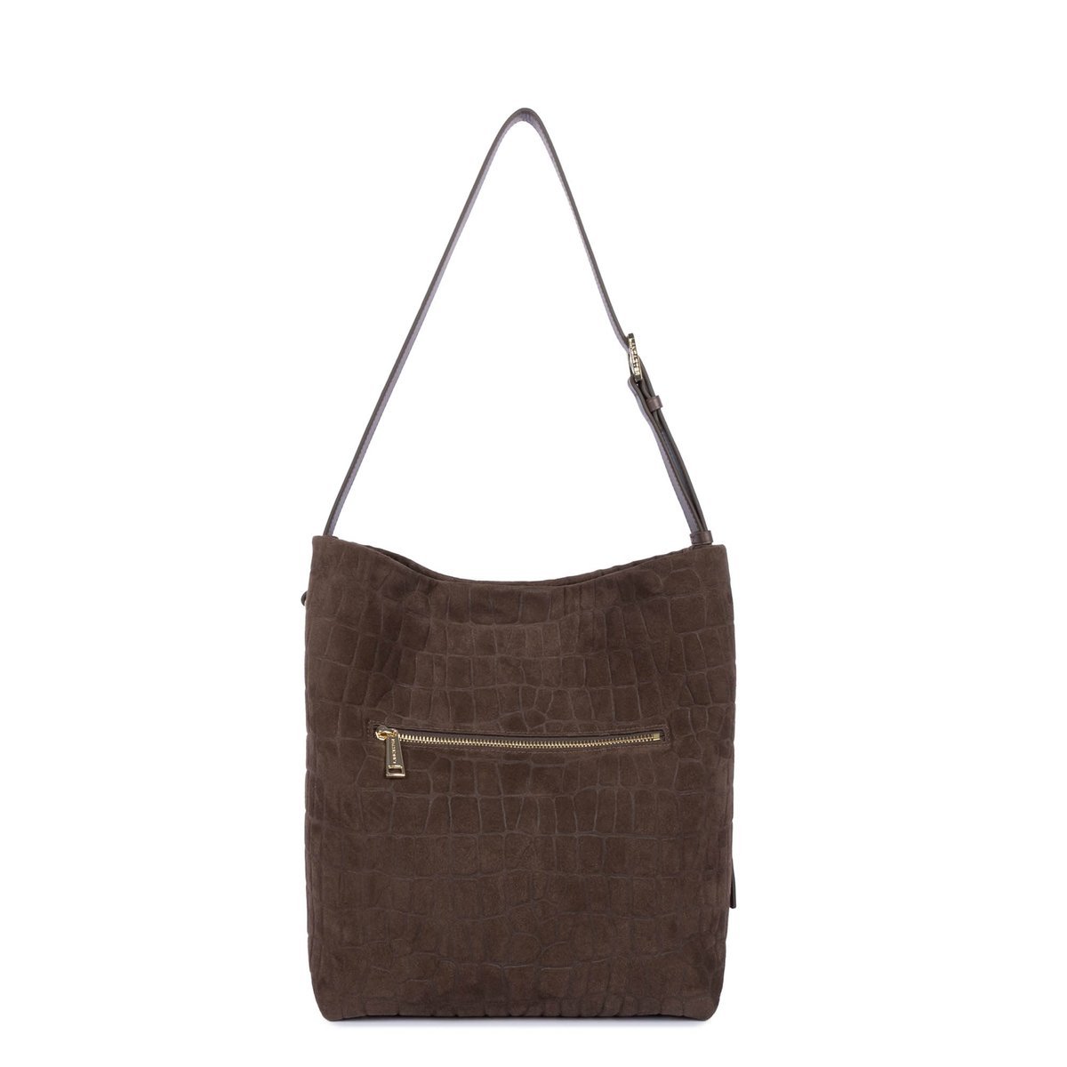 Sac seau SUÈDE EXO marron, LANCASTER