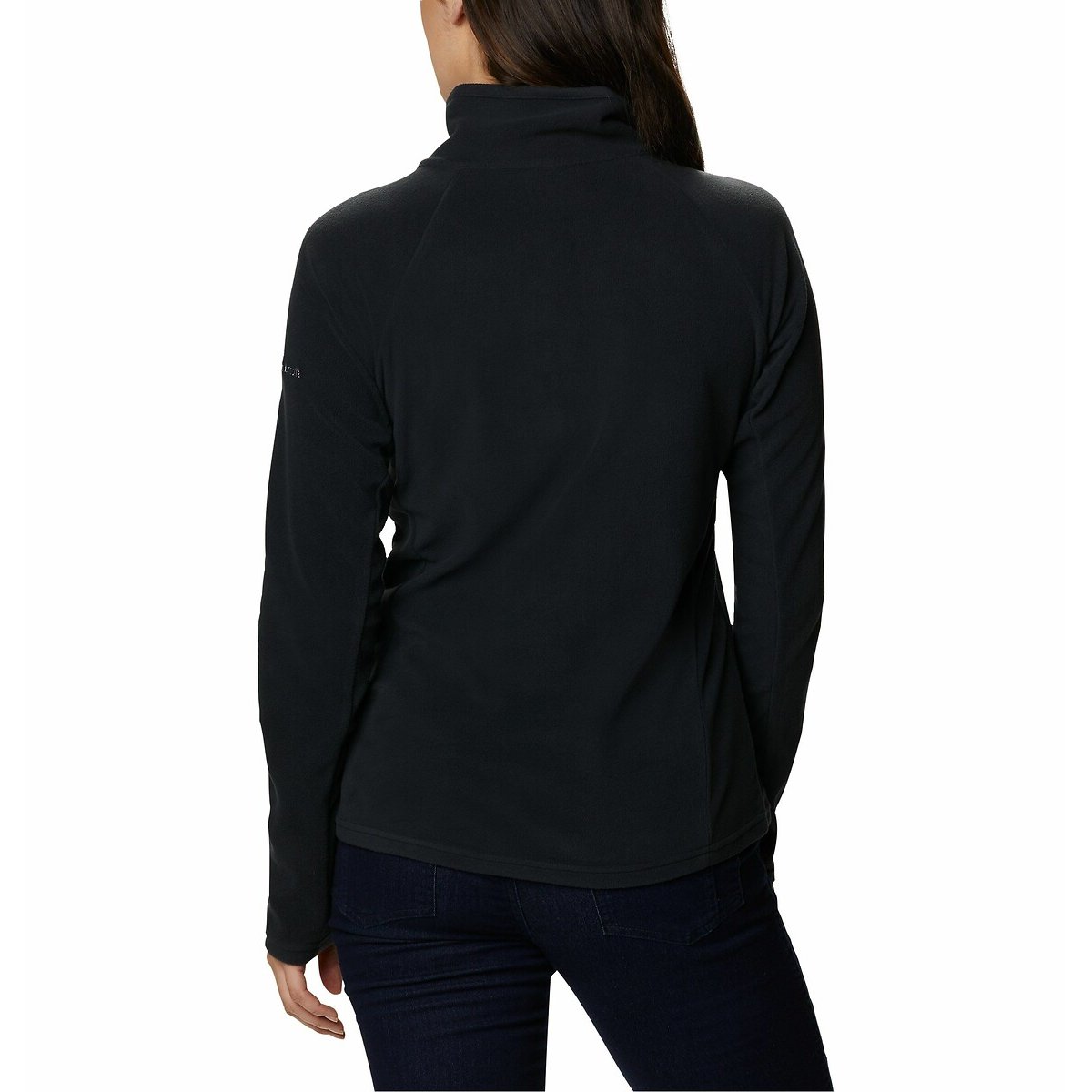 Polaire demi zippée Glacial™ IV noir, COLUMBIA