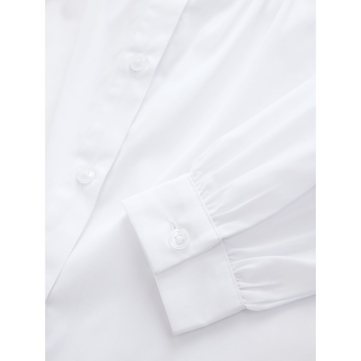 Chemise manches longues à volants, lot de 2 blanc, NEXT