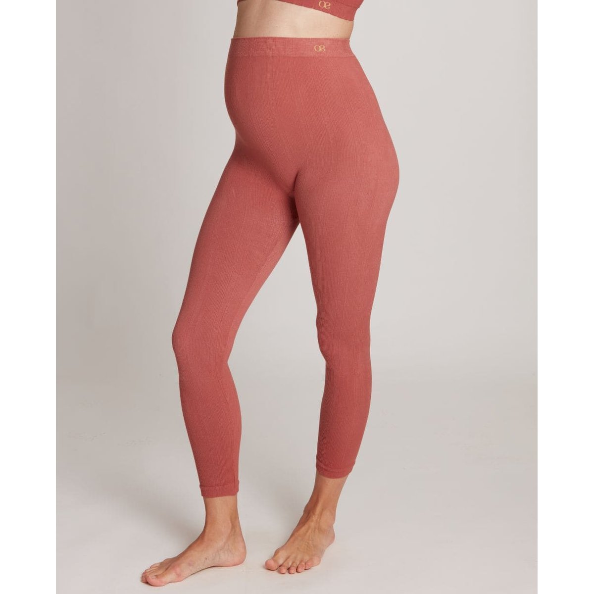 Legging de maternité Zoé terracota, CACHE COEUR