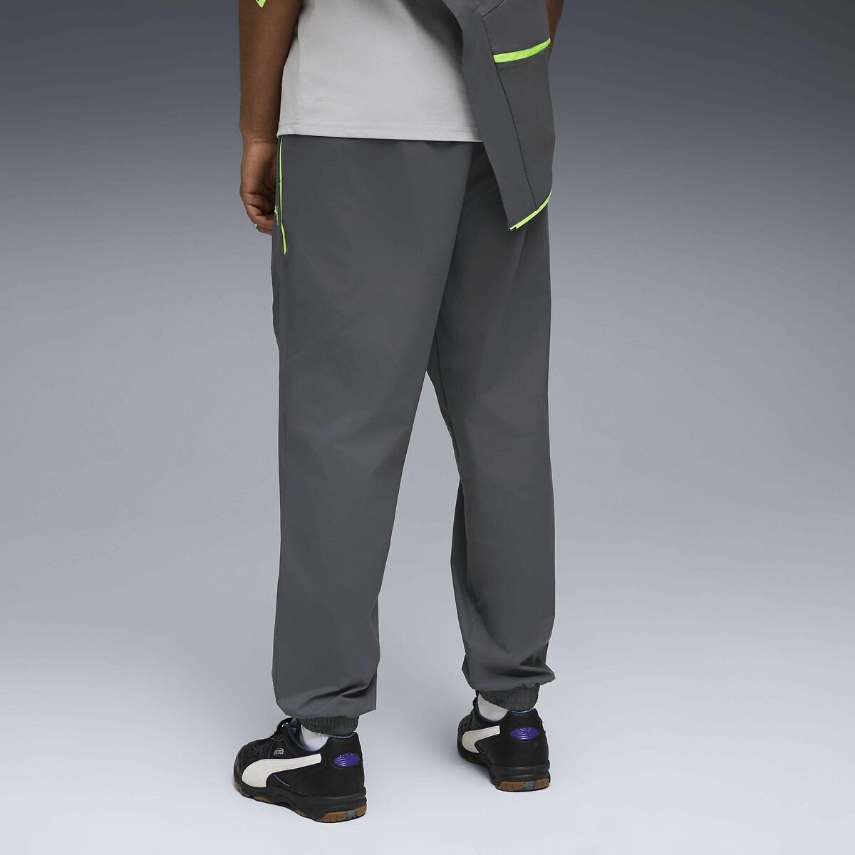 Pantalon tissé Manchester City gris foncé, PUMA