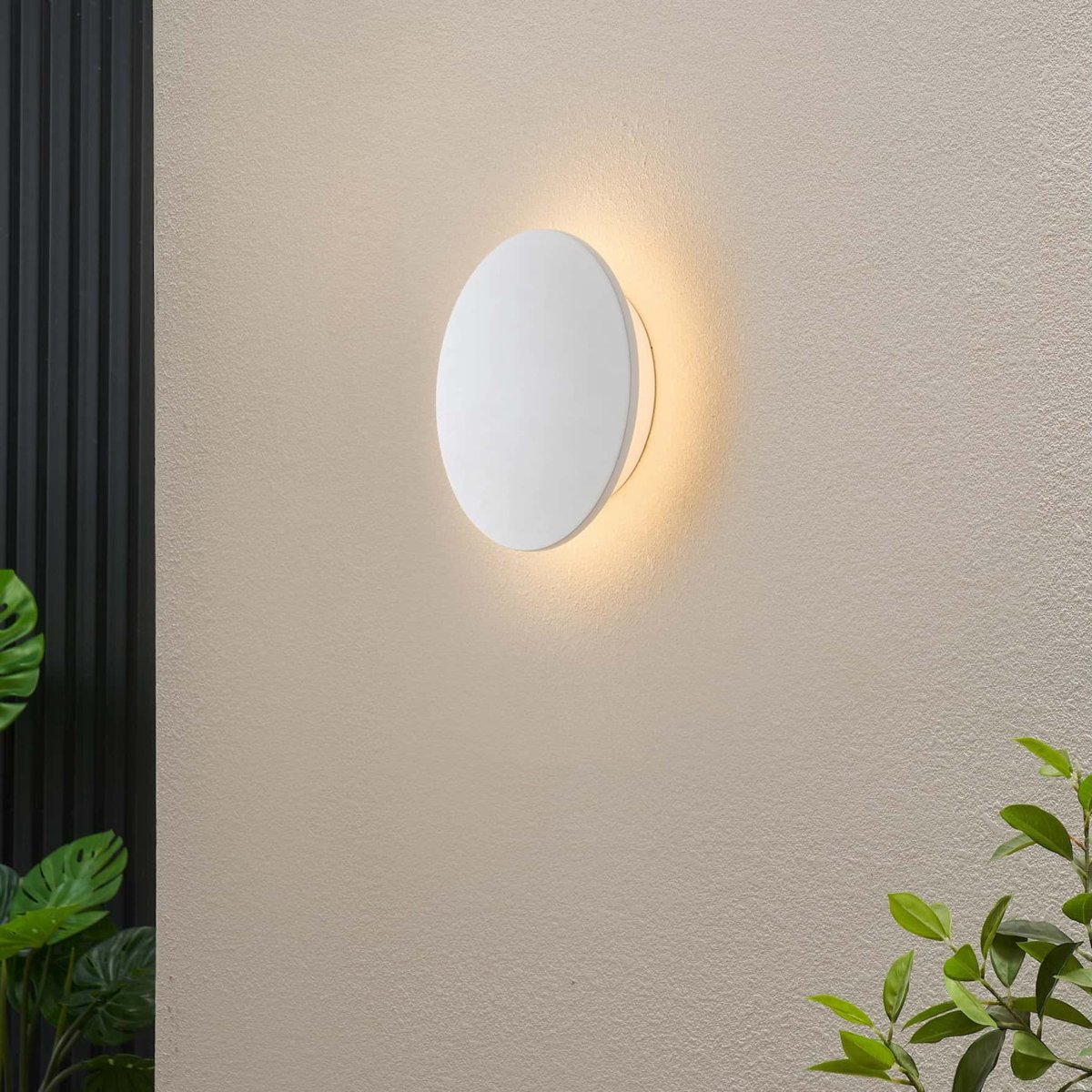 Applique LED circulaire moderne - LUNAR blanc, KOSILUM