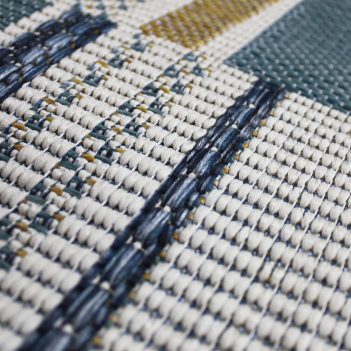 Tapis extérieur long ROSCO bleu, FLAIR RUGS