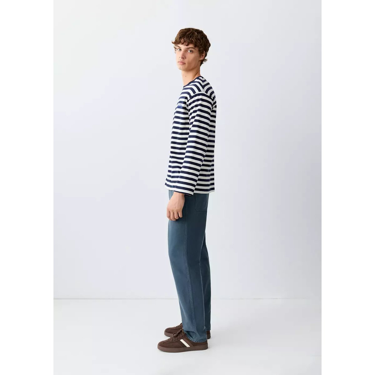 Jean regular-fit bleu, MANGO TEEN