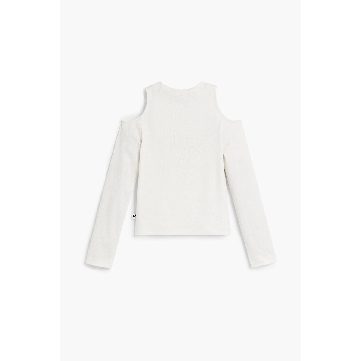 T-shirt à épaules chaîne blanc, DESIGUAL