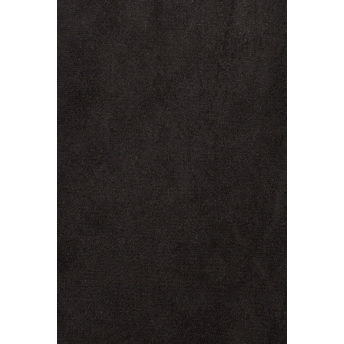 Blazer slim en velours noir, NEXT
